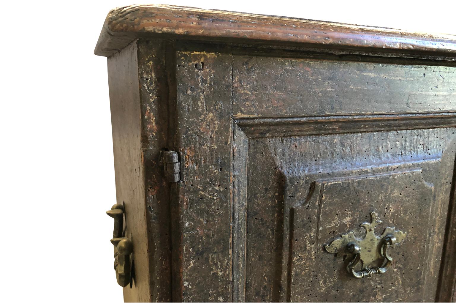 Bois Meuble de rangement baroque allemand du XVIIIe siècle en vente