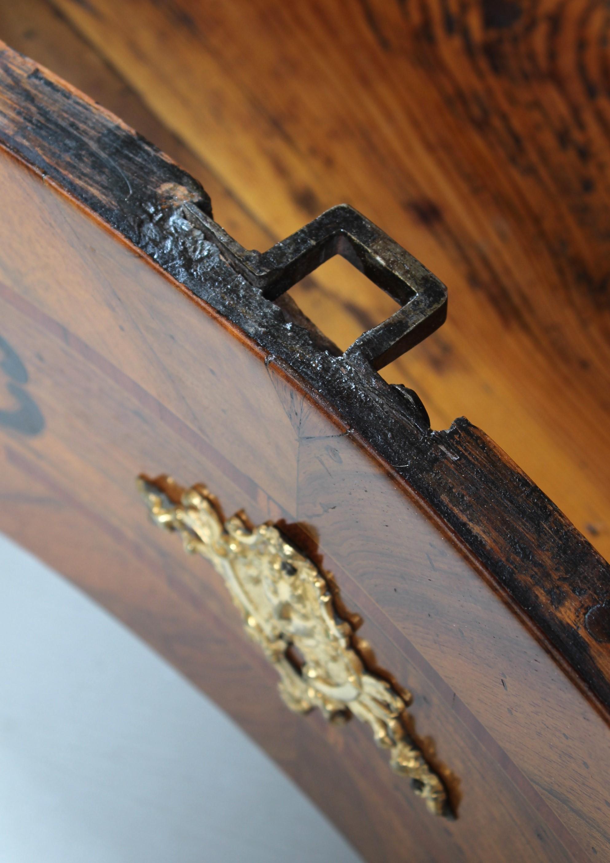 18th Century German Baroque Chest Of Drawers, Special Locking System, Circa 1750 5