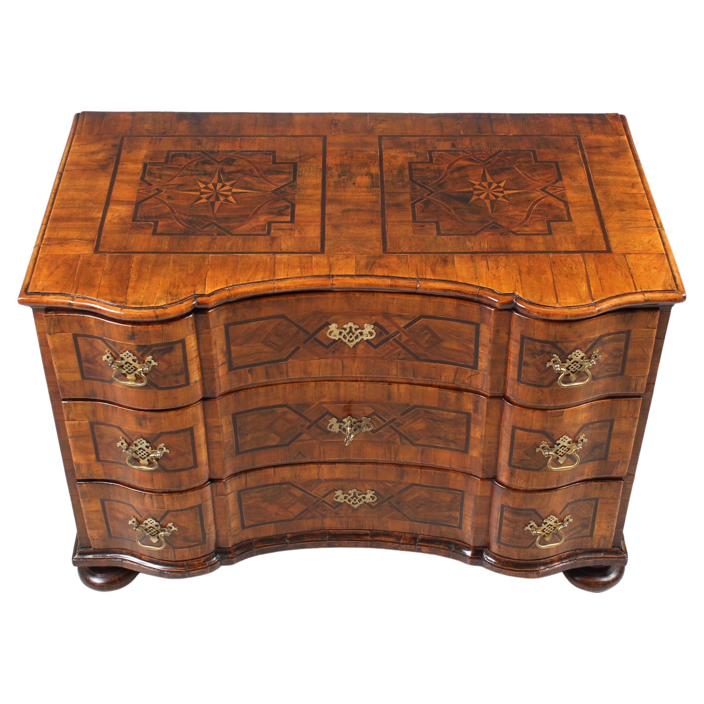18th Century German Baroque Chest of Drawers with Fantastic Patina