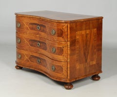 18th Century German Baroque or Louis XV Chest of Drawers, Walnut, circa 1770