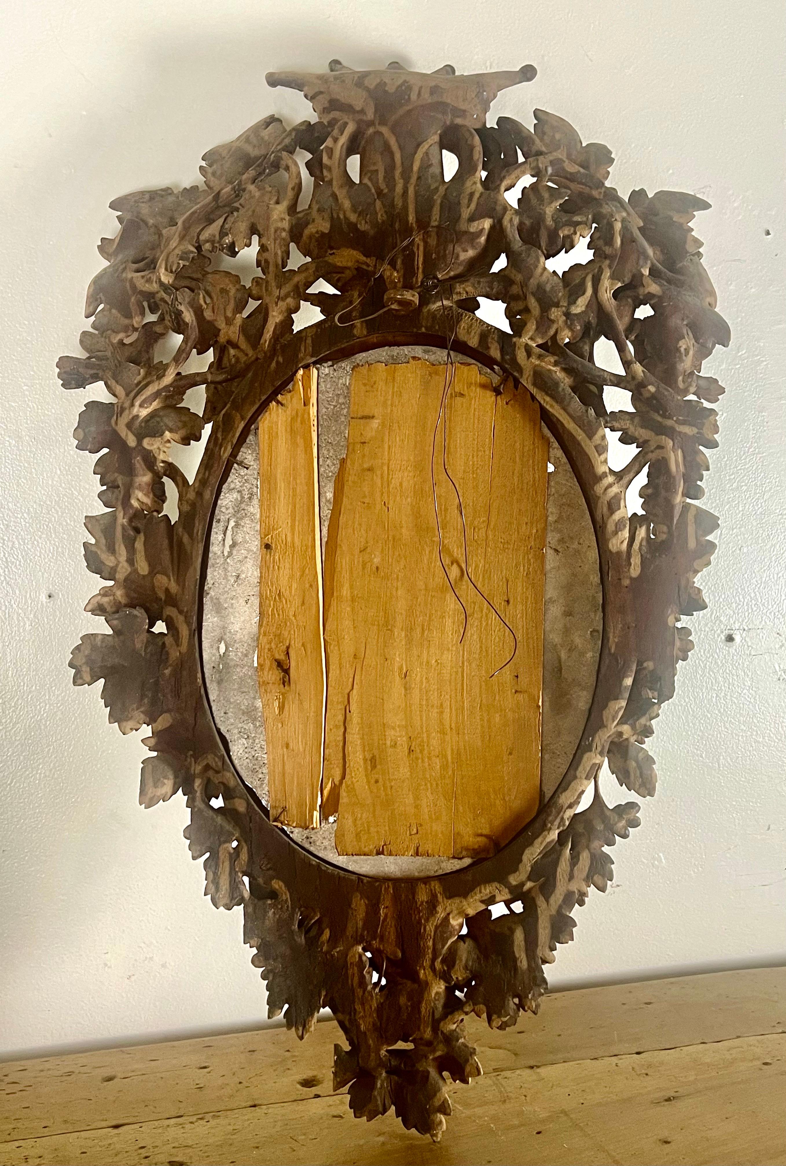 18th Century German Carved Mirror For Sale 10