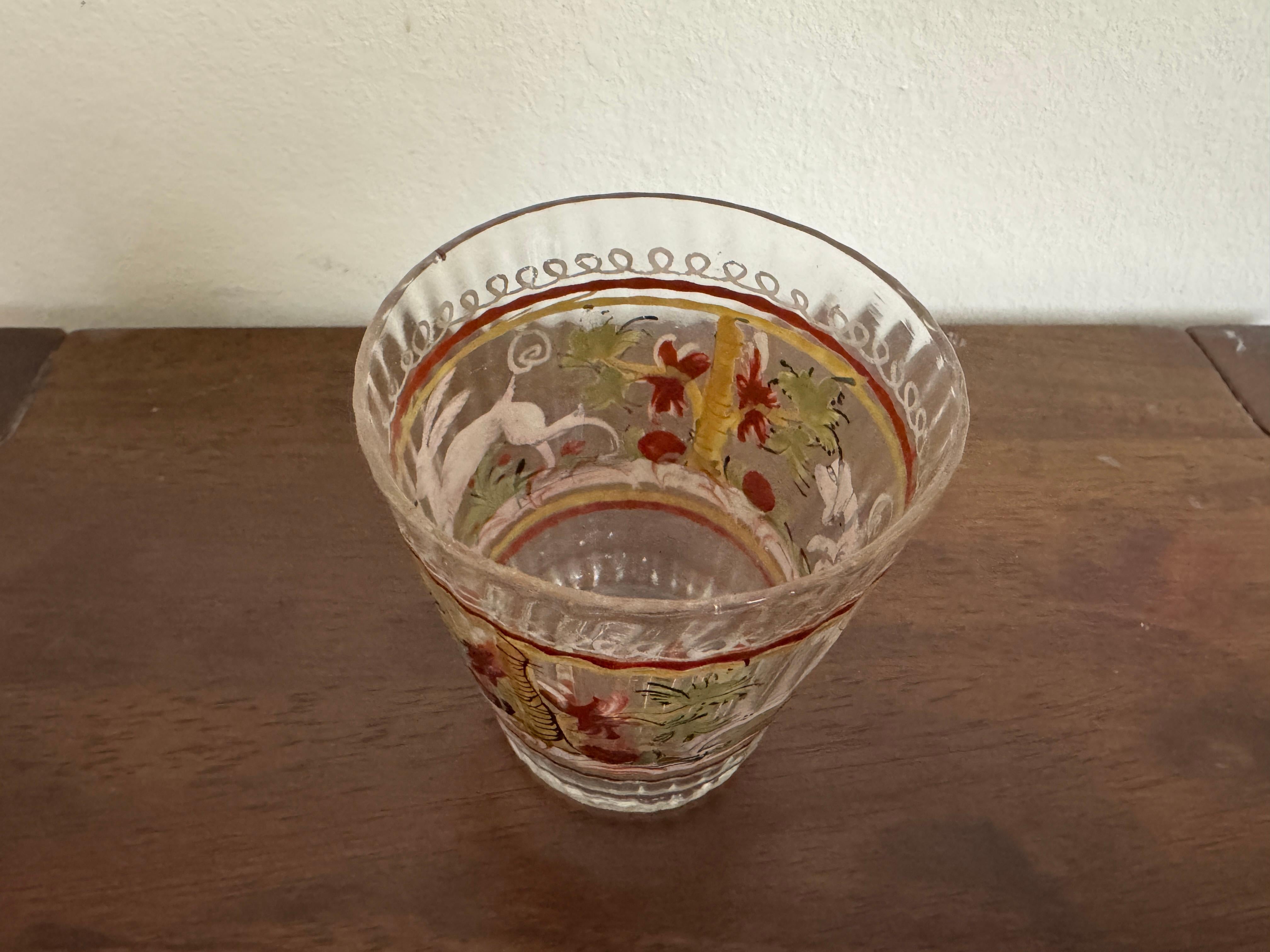 Deutscher Klarglasbecher aus dem 18. im Angebot 7