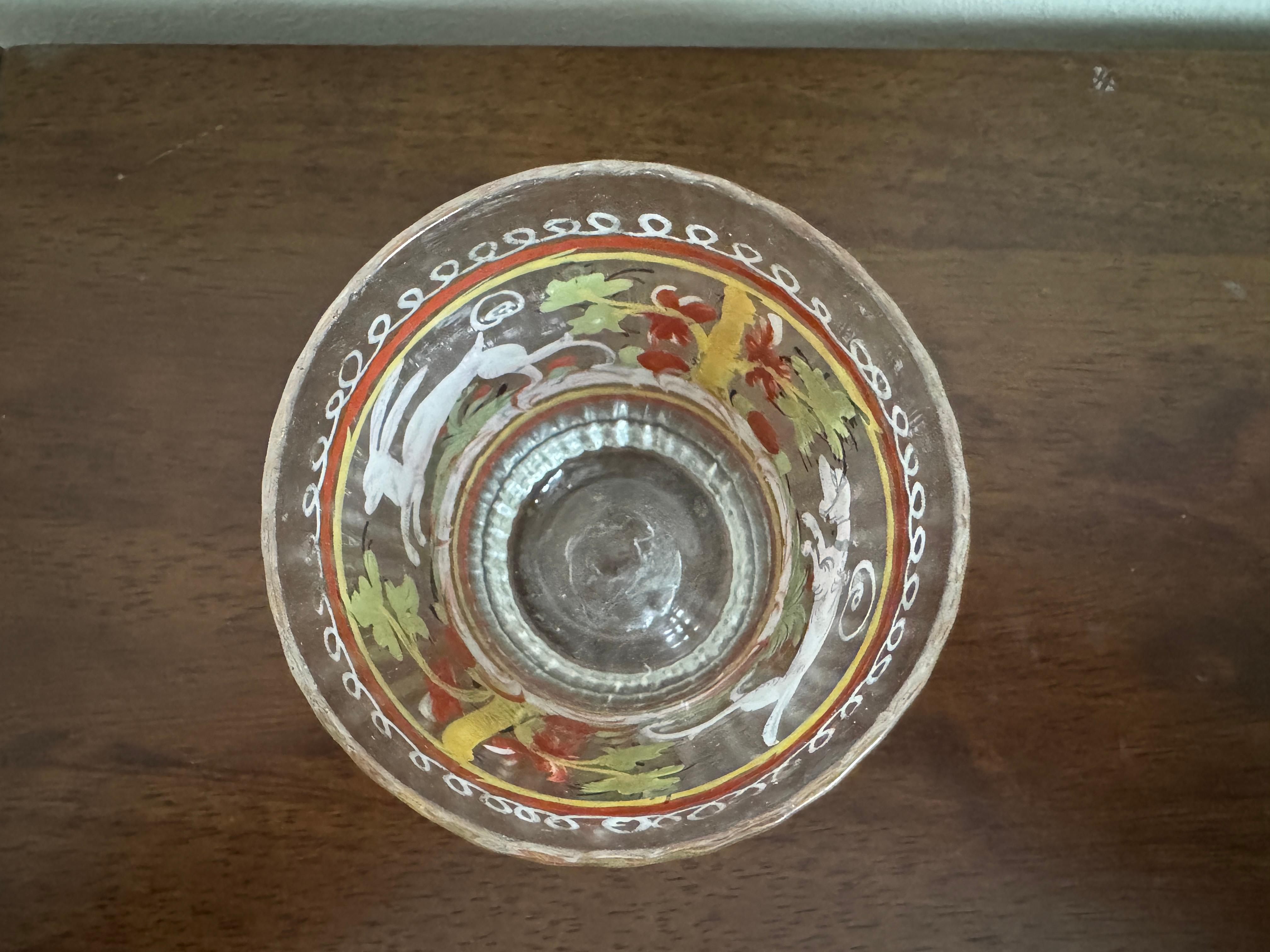 Deutscher Klarglasbecher aus dem 18. im Angebot 8