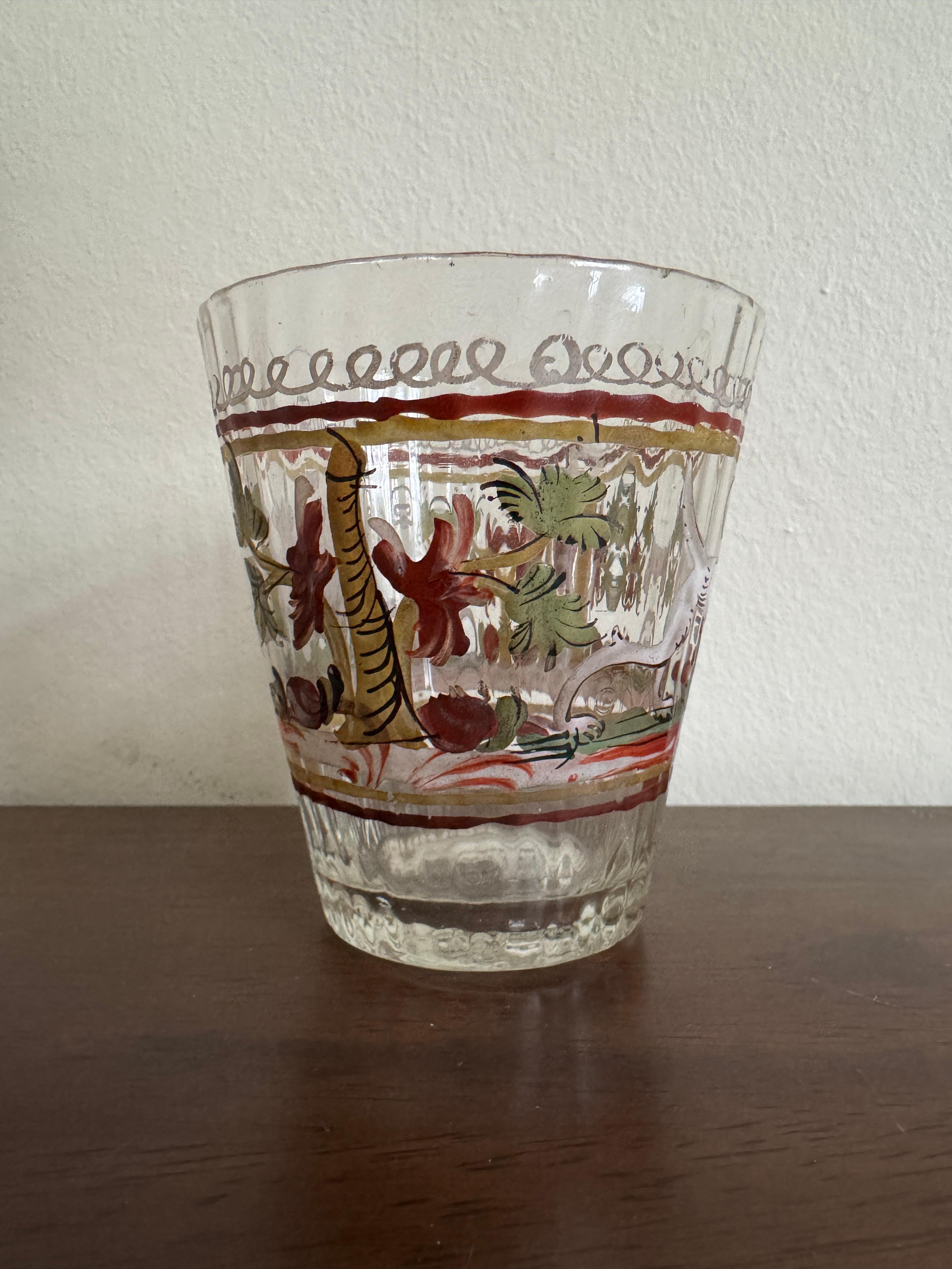 Deutscher Klarglasbecher aus dem 18. im Angebot 1