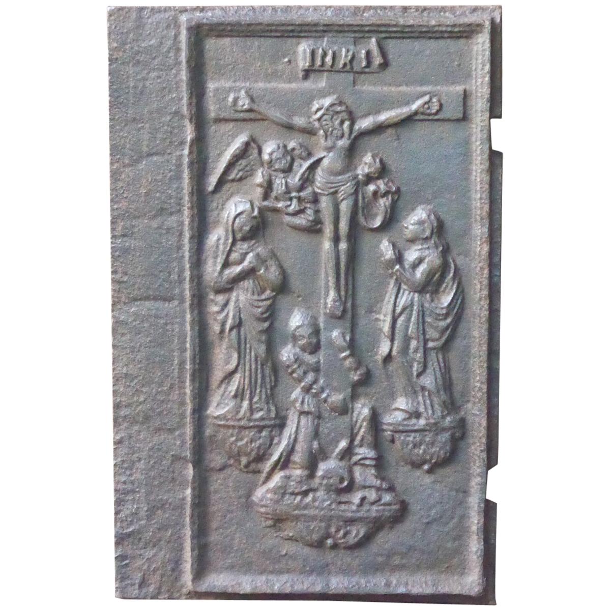 18th Century German Gothic Style Fireback