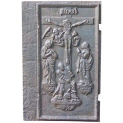 18th Century German Gothic Style Fireback