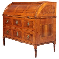 18th Century German Louis XVI Secretaire, Cherry, Walnut, circa 1790