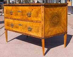 18th Century German Neoclassical Walnut Commode
