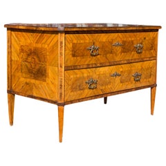 18th Century German Neoclassical Walnut Commode