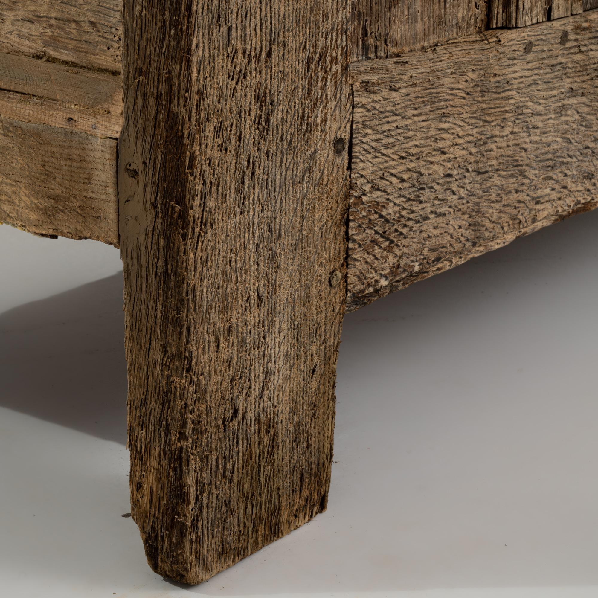 18th Century German Oak Buffet 4
