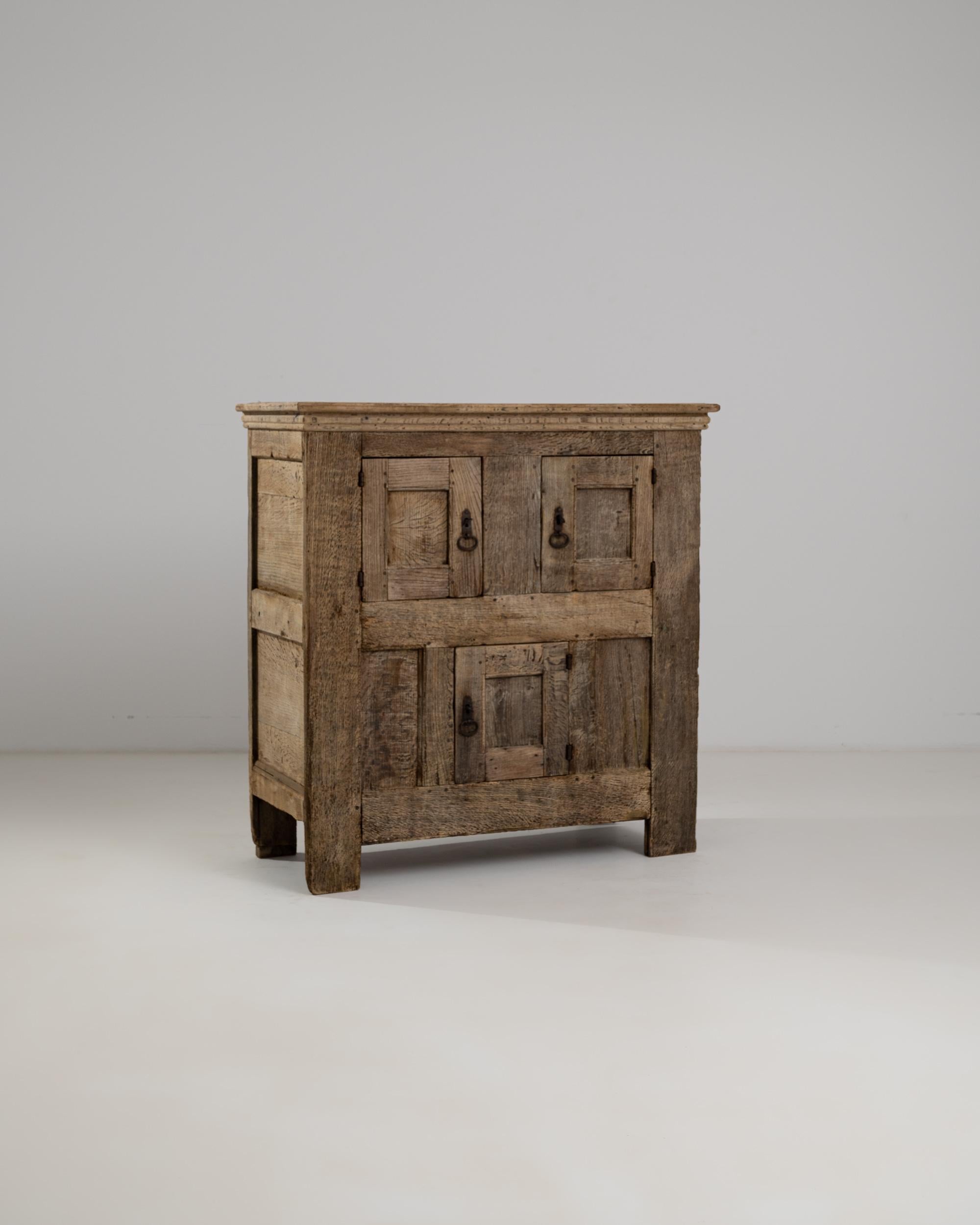 Bleached 18th Century German Oak Buffet