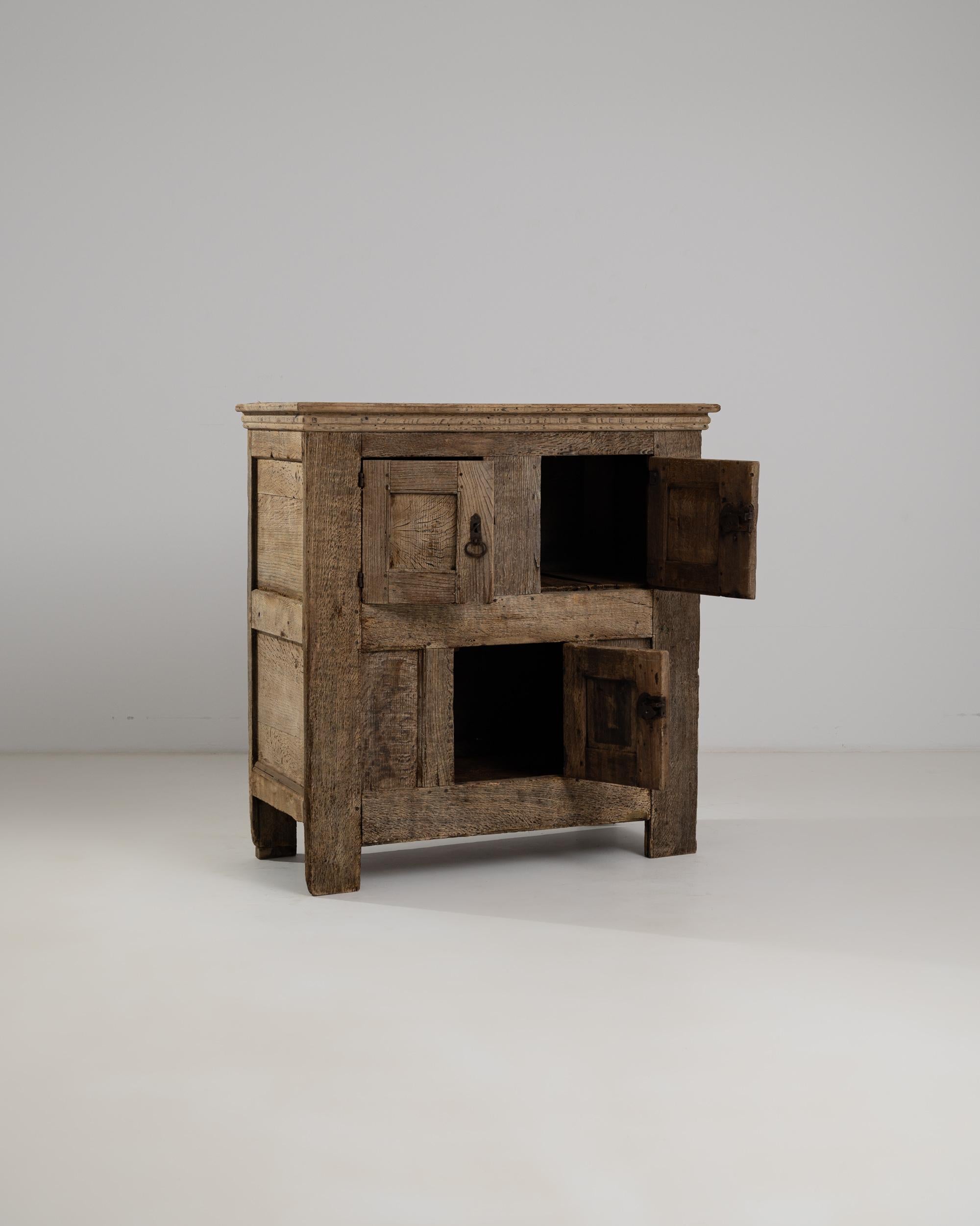 18th Century and Earlier 18th Century German Oak Buffet