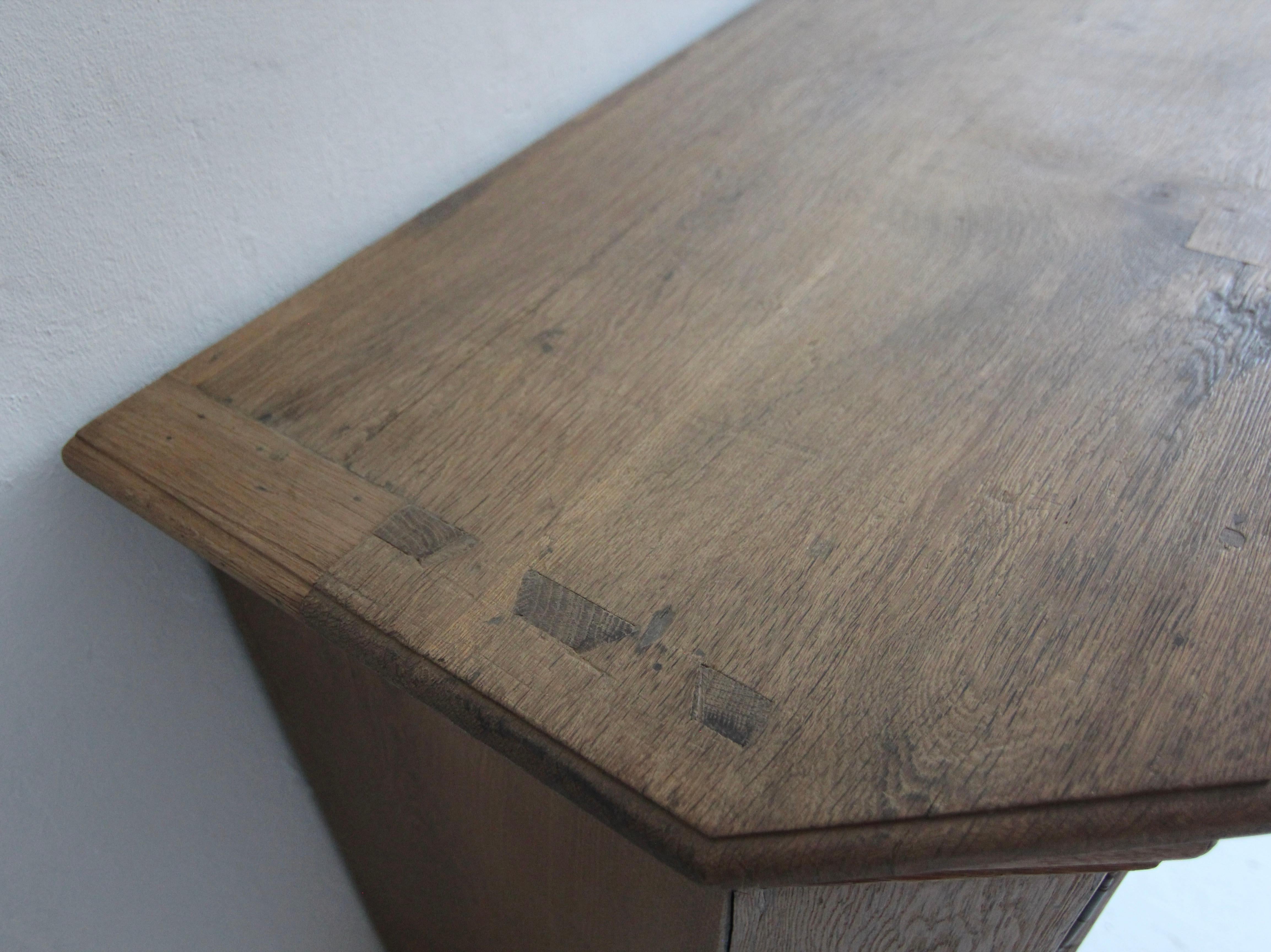 18th Century German Oak Buffet Sideboard 10