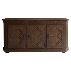 18th Century German Oak Buffet Sideboard