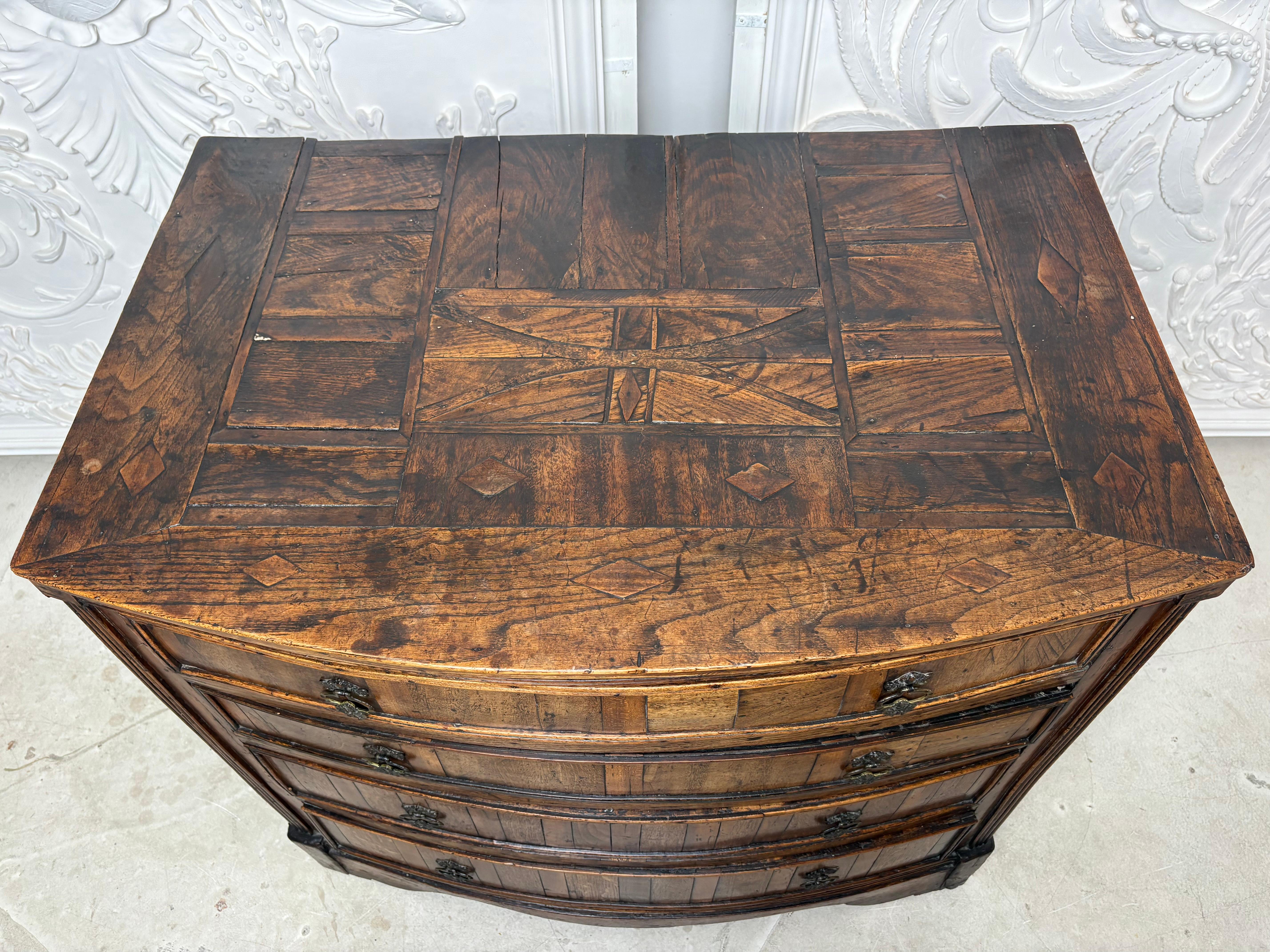 18th Century German Oak Commode For Sale 5