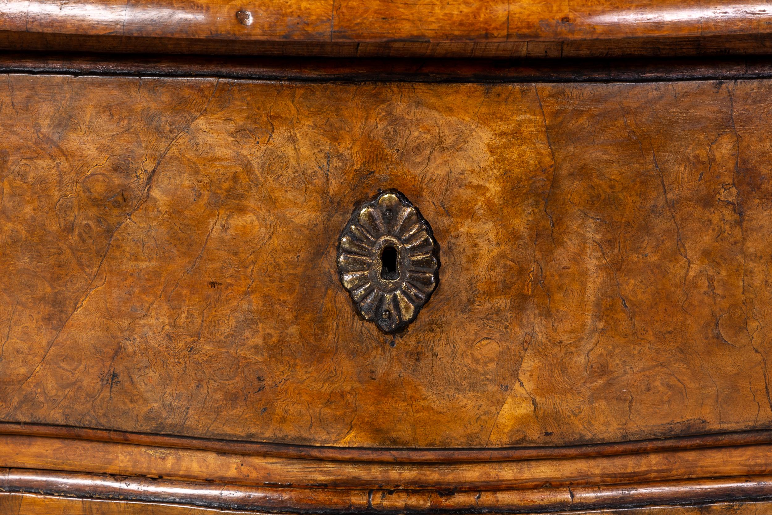 18th Century and Earlier 18th Century German Serpentine Commode For Sale