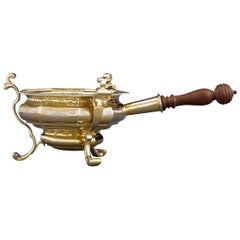 18th Century German Silver Gilt Brazier
