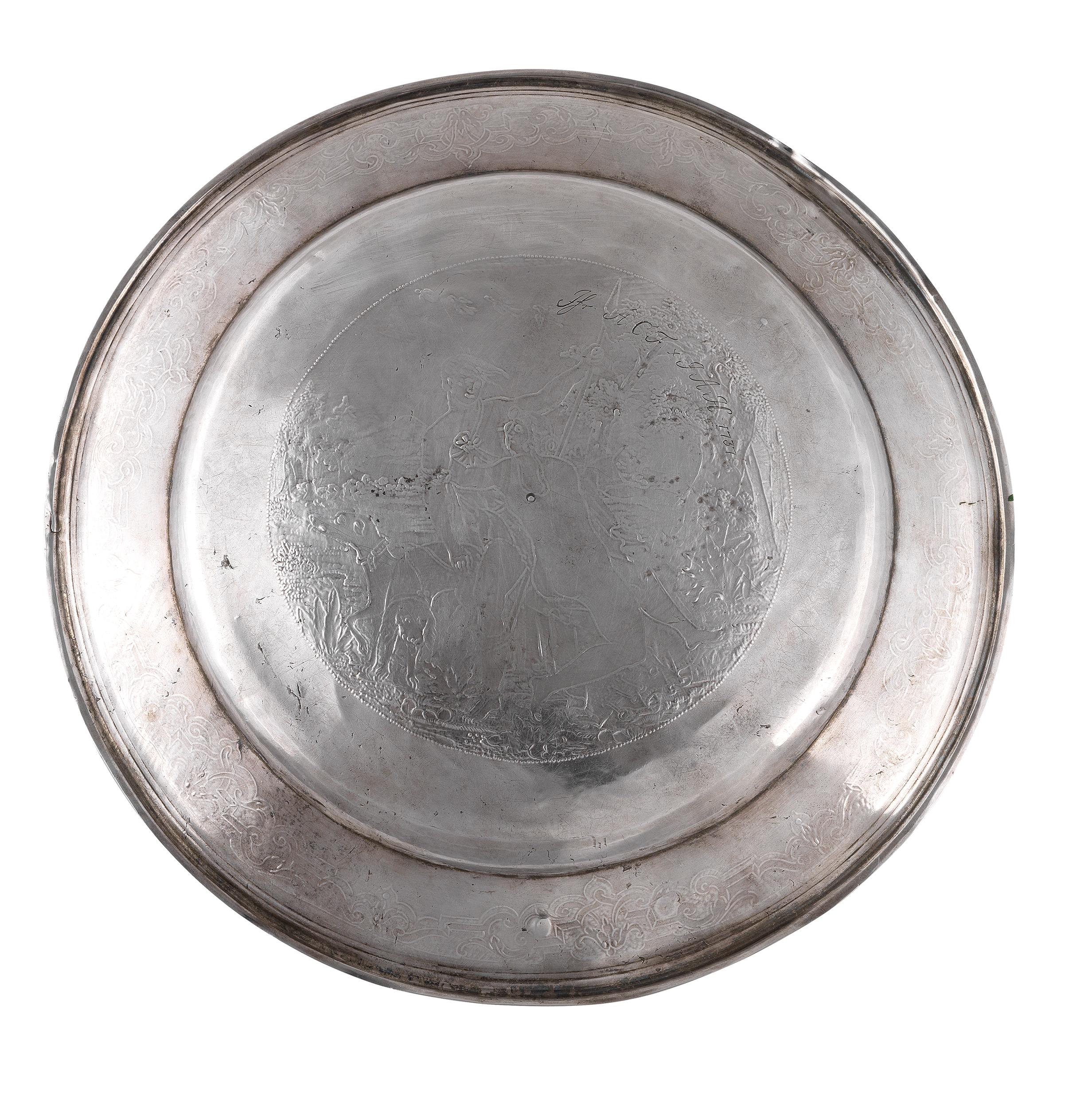 german silver plates
