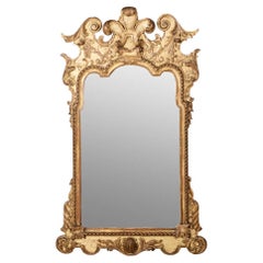 18th Century Gilt Mirror in the Manner of Belcher