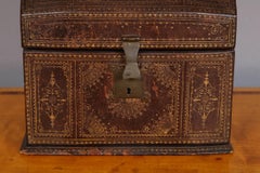 18th Century Gilt Tooled Leather Box