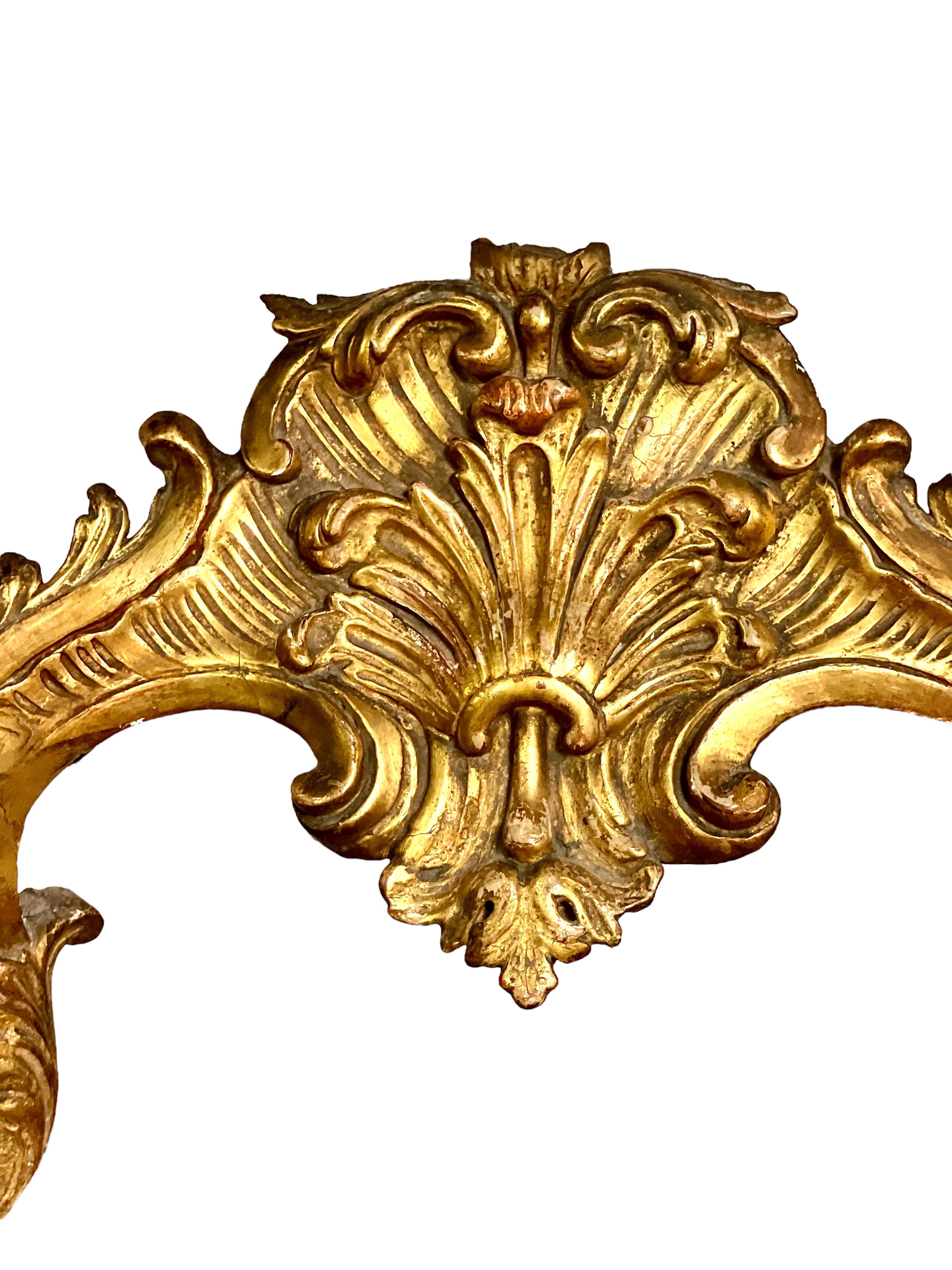 18th Century Giltwood Console Table For Sale 3