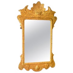 18th Century Giltwood & Gesso Wall Mirror
