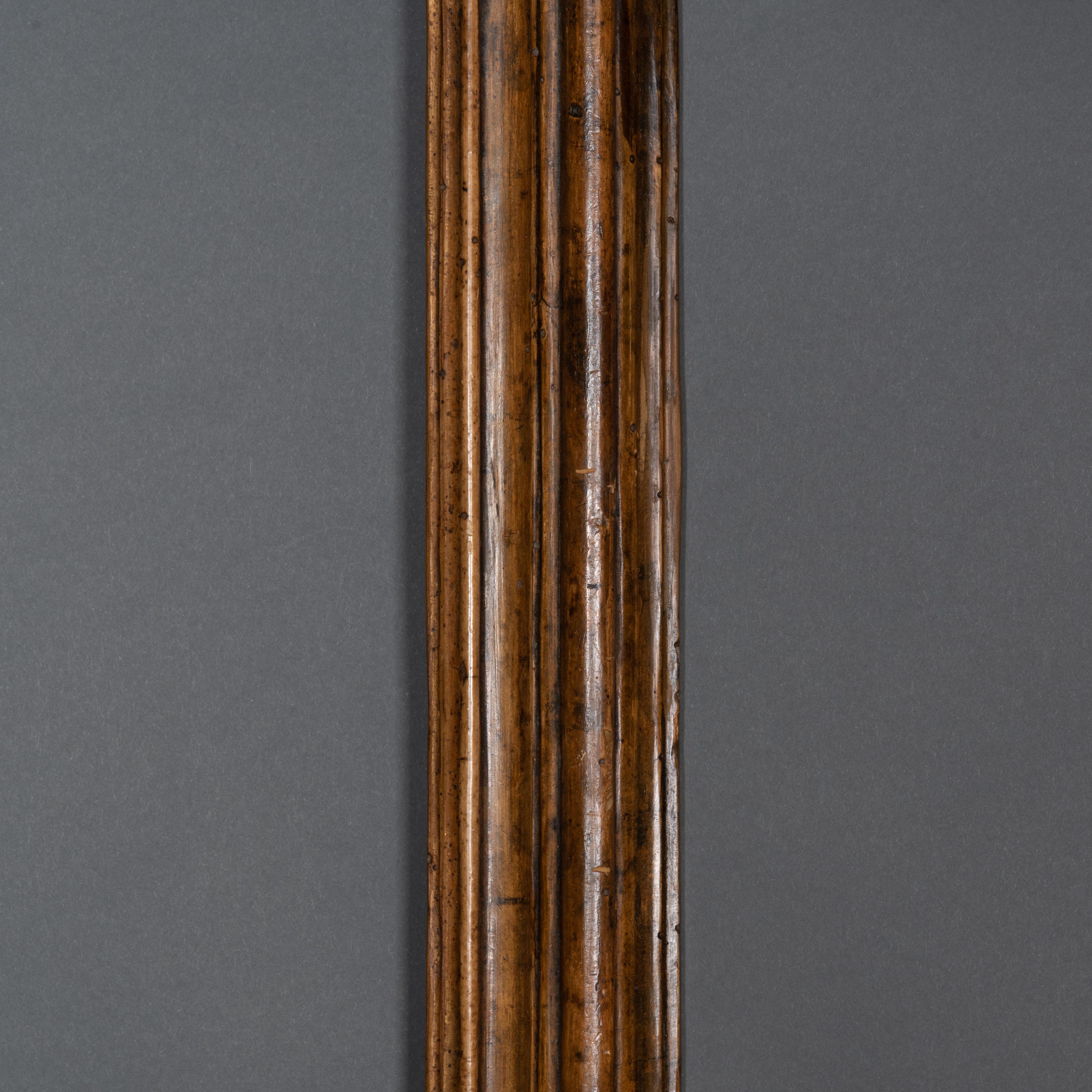 17th Century Period Giltwood Italian Salvator Rosa Frame For Sale