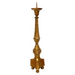 Chandelier de grillon en bois doré du XVIIIe siècle