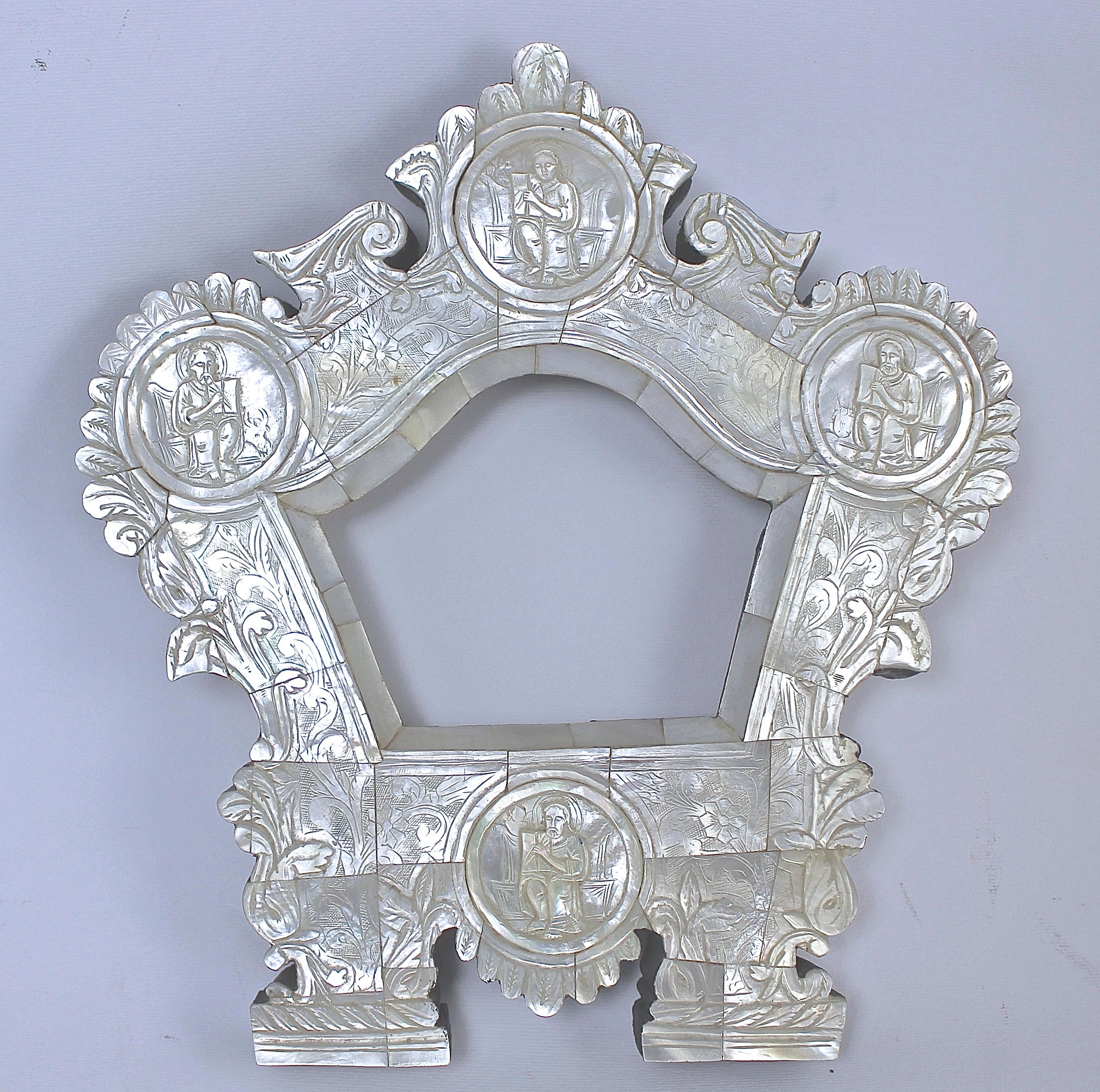 Louis XV 18th Century Glory Frames in Mother of Pearl
