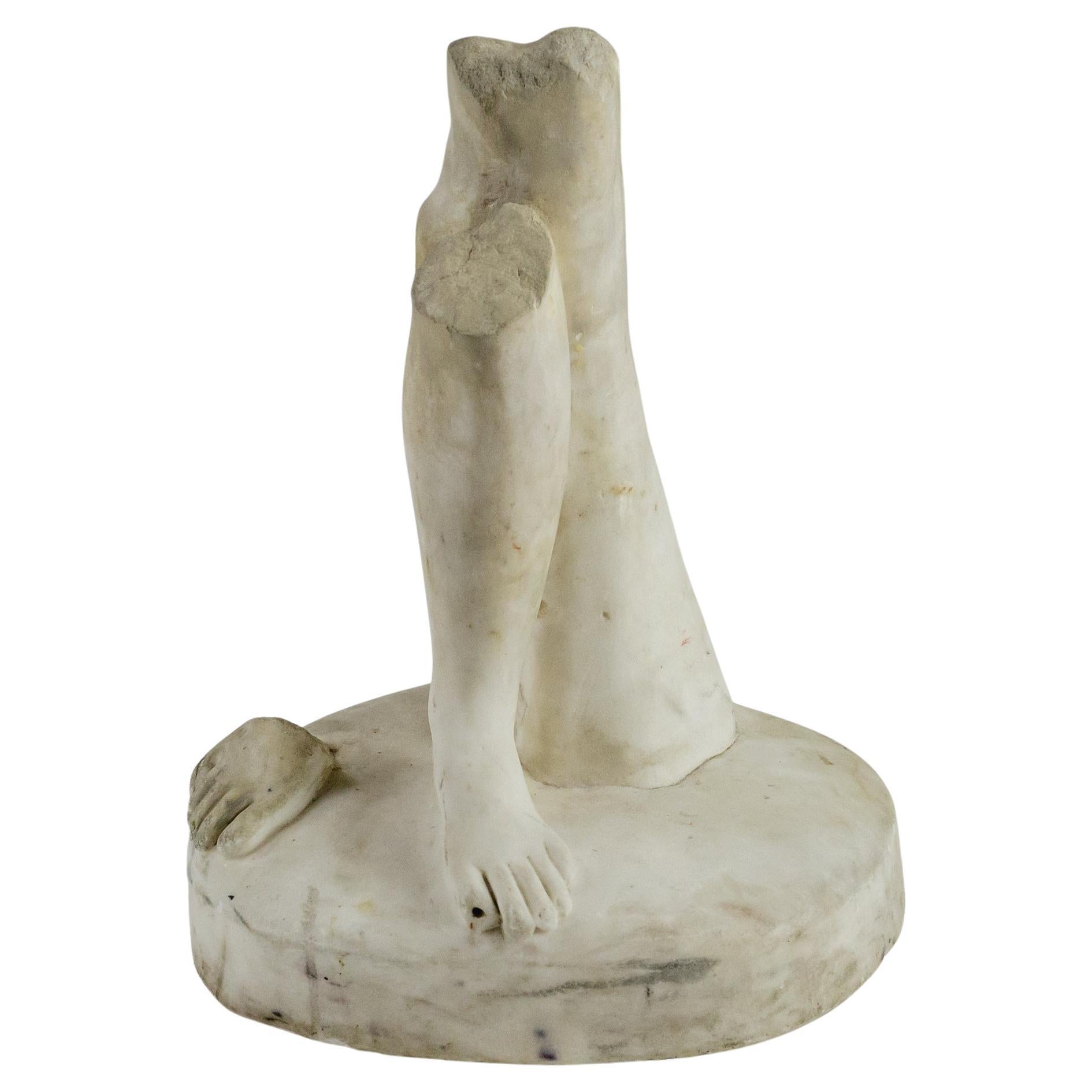 Frammento di marmo del Grand Tour del XVIII secolo