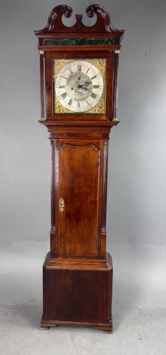 18th century grandfather clock Ashton of Macclesfield