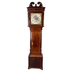 18th century grandfather clock Ashton of Macclesfield