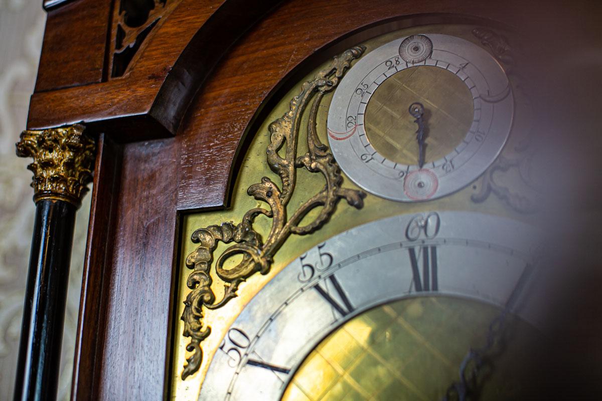 Grandfather-Uhr Liverpool Made Case aus der George-III-Zeit aus dem 18. Jahrhundert im Angebot 5