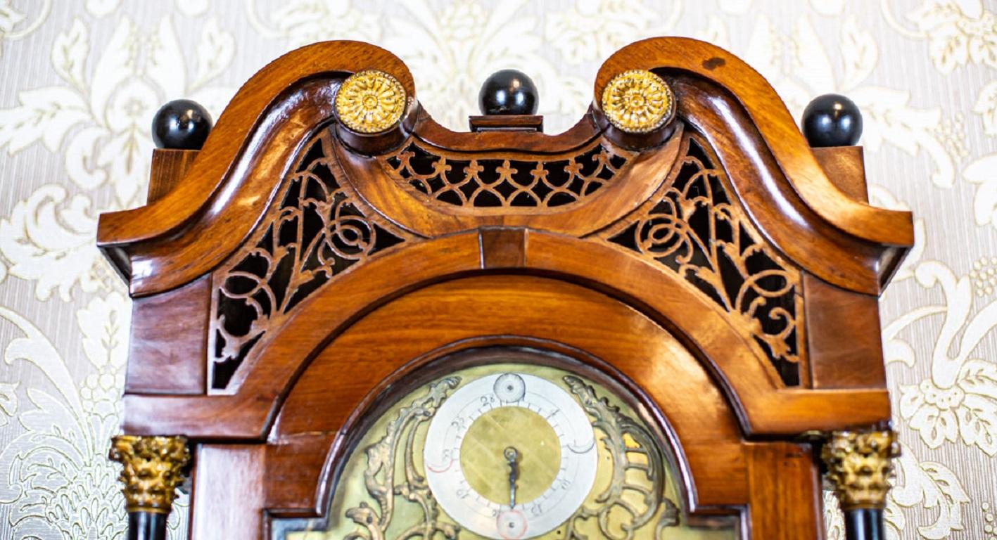 Horloge de grand-pre du XVIIIe sicle  Liverpool Made Case  (botier fait au moteur) du George III Times en vente 6