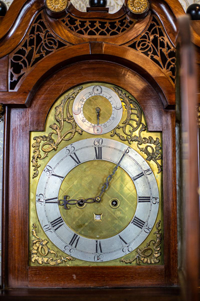 Grandfather-Uhr Liverpool Made Case aus der George-III-Zeit aus dem 18. Jahrhundert (Englisch) im Angebot