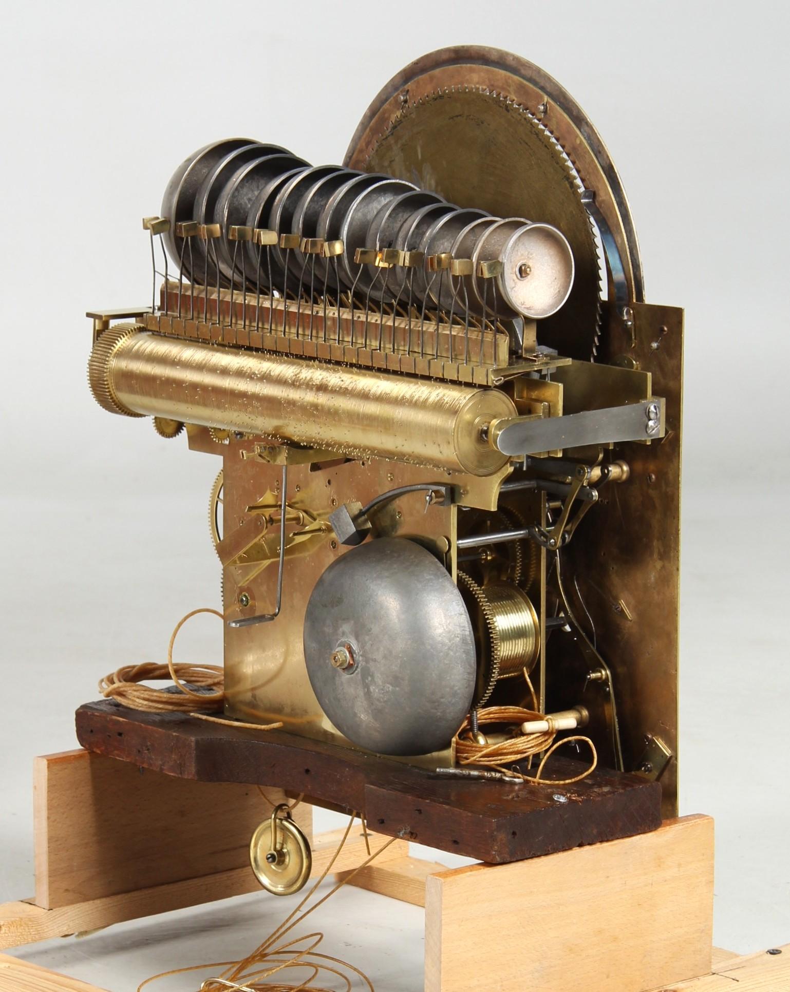 18th Century Grandfather Clock with Moonphases, Calendar and Musical Movement 4