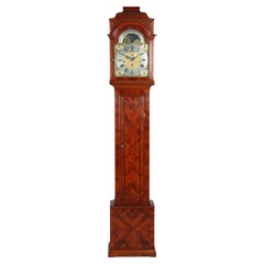 18th Century Grandfather Clock with Moonphases, Calendar and Musical Movement