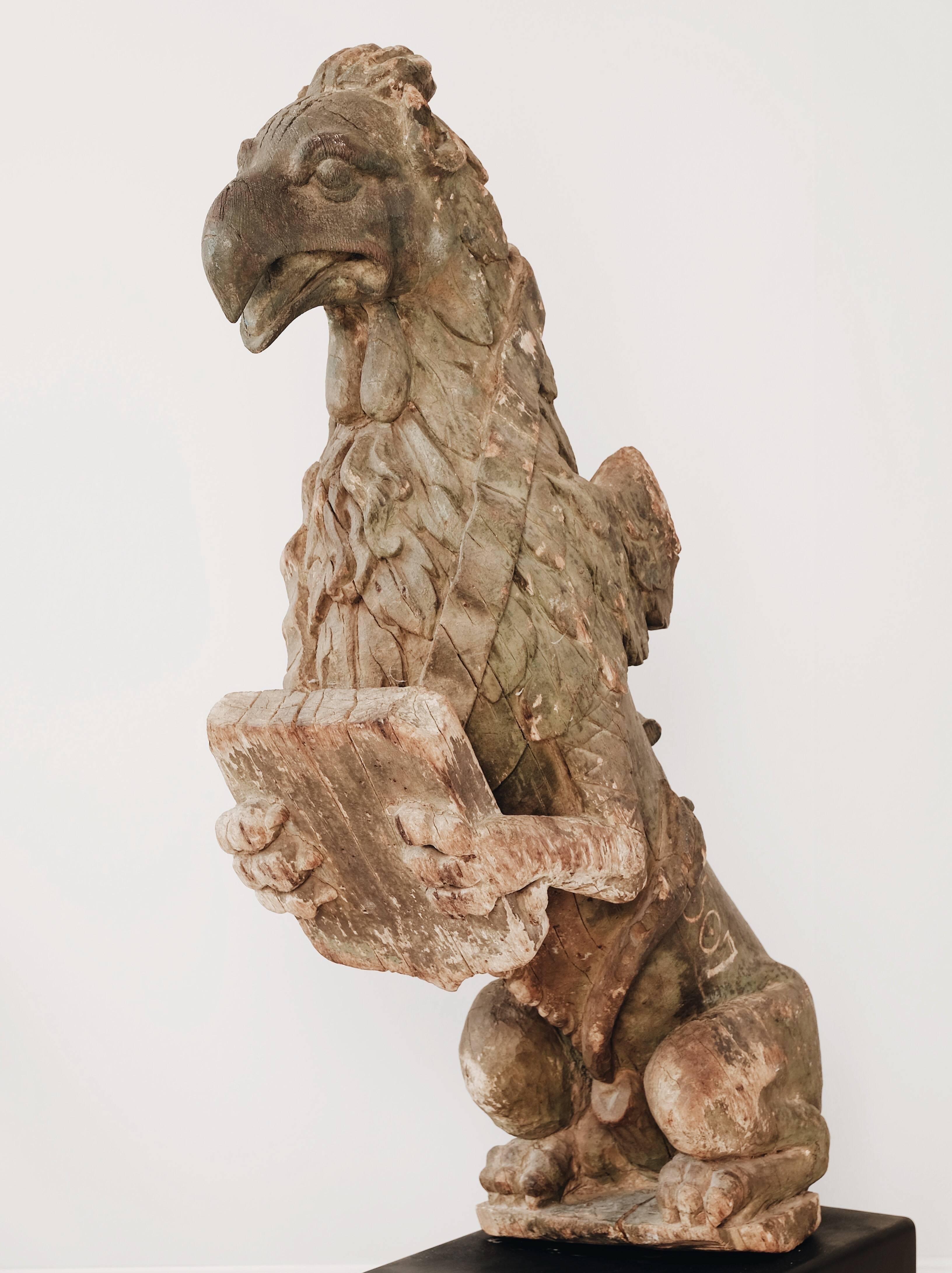 Wood 18th Century Griffin