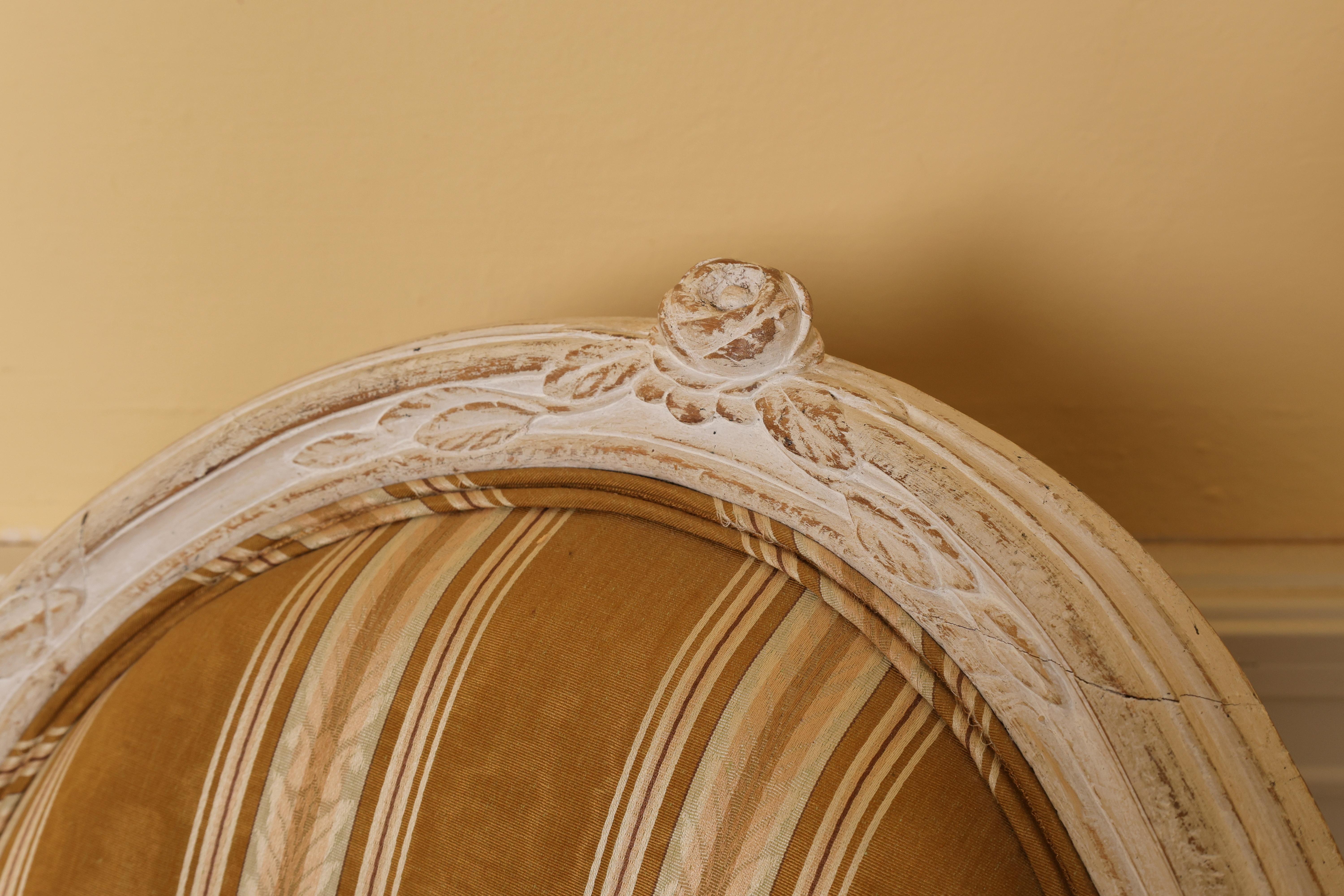 Gustavien Paire de fauteuils gustaviens du 18e siècle en vente