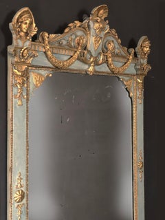 18th Century Gustavian Baroque Mirror of Swedish Origin