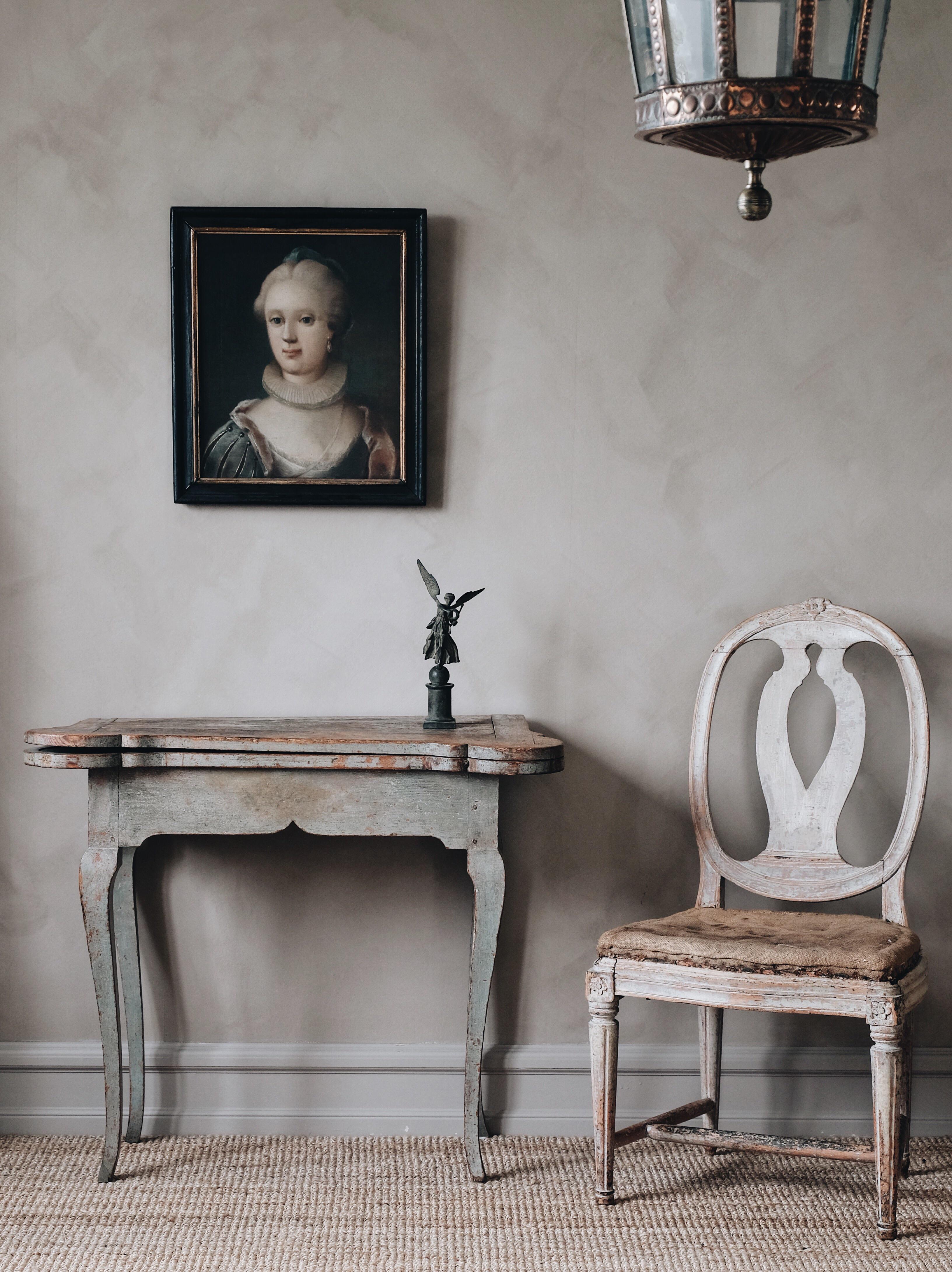 Swedish Fine 18th Century Scandinavian Gustavian Chair For Sale