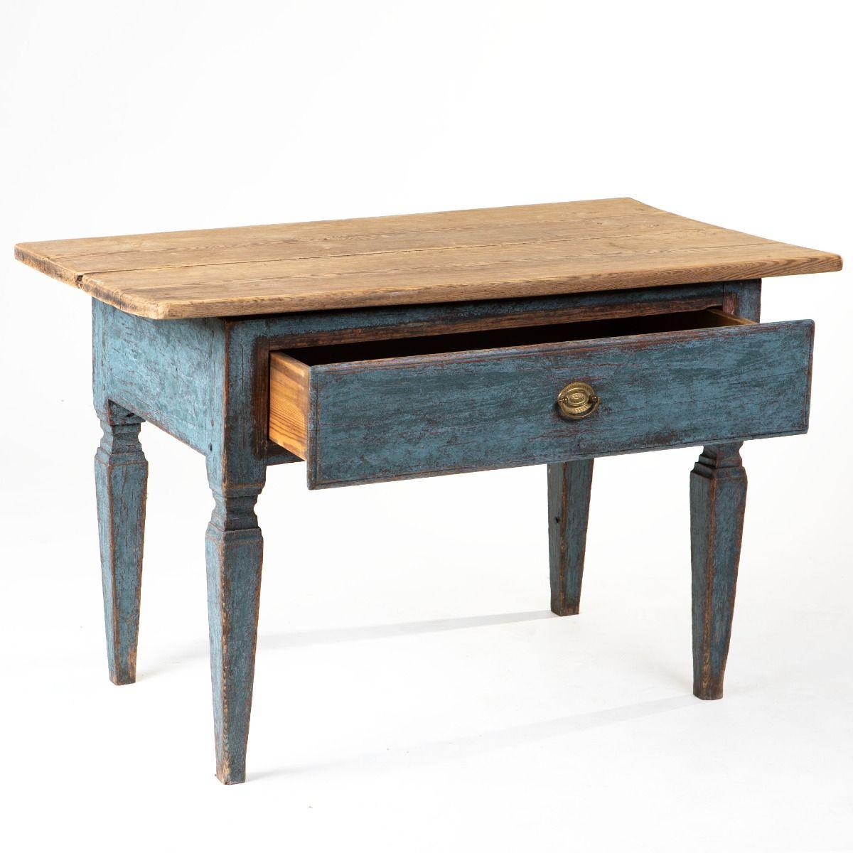 Swedish 18th Century Gustavian Console Table from Northern Sweden For Sale