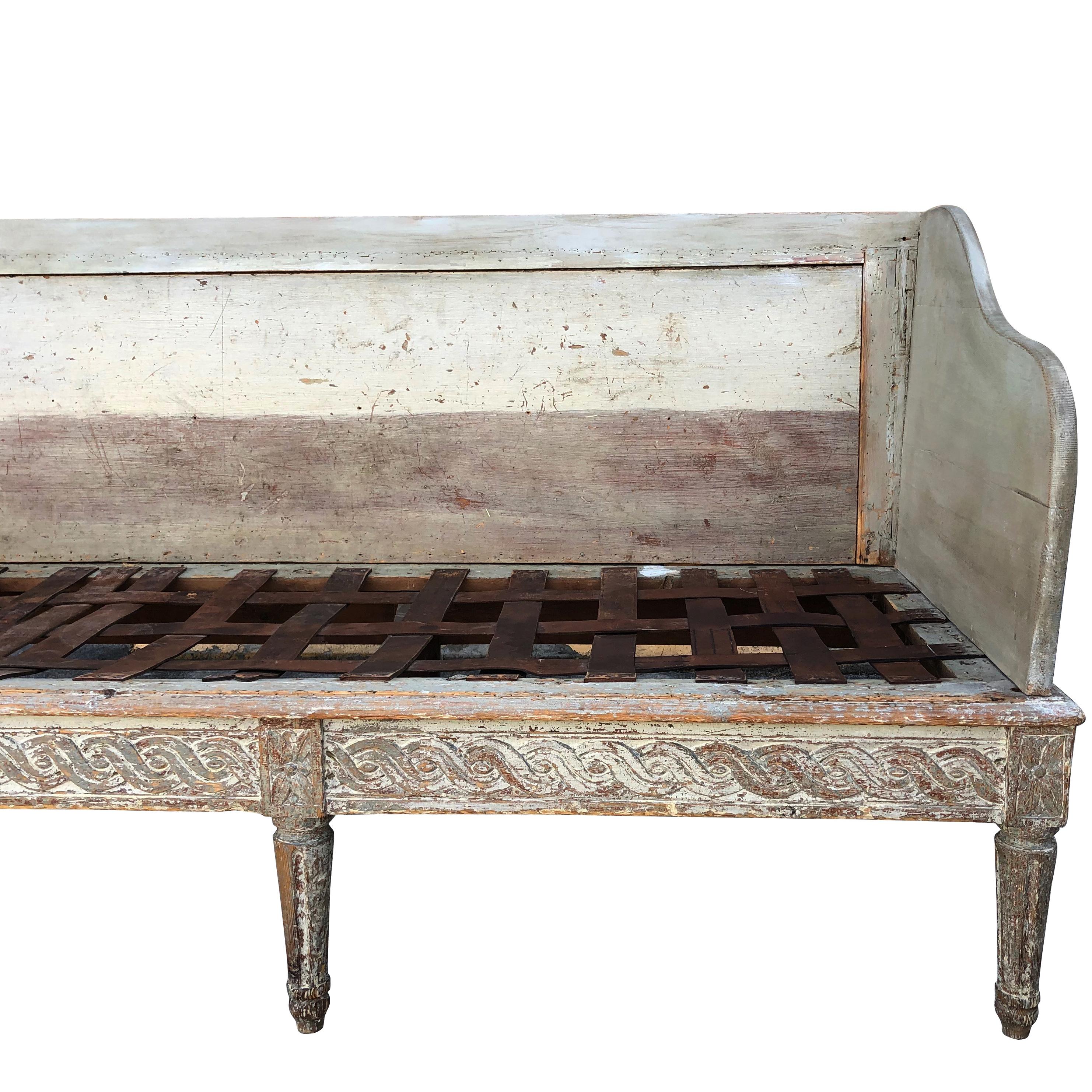 18th Century Gustavian Daybed In Good Condition In West Palm Beach, FL
