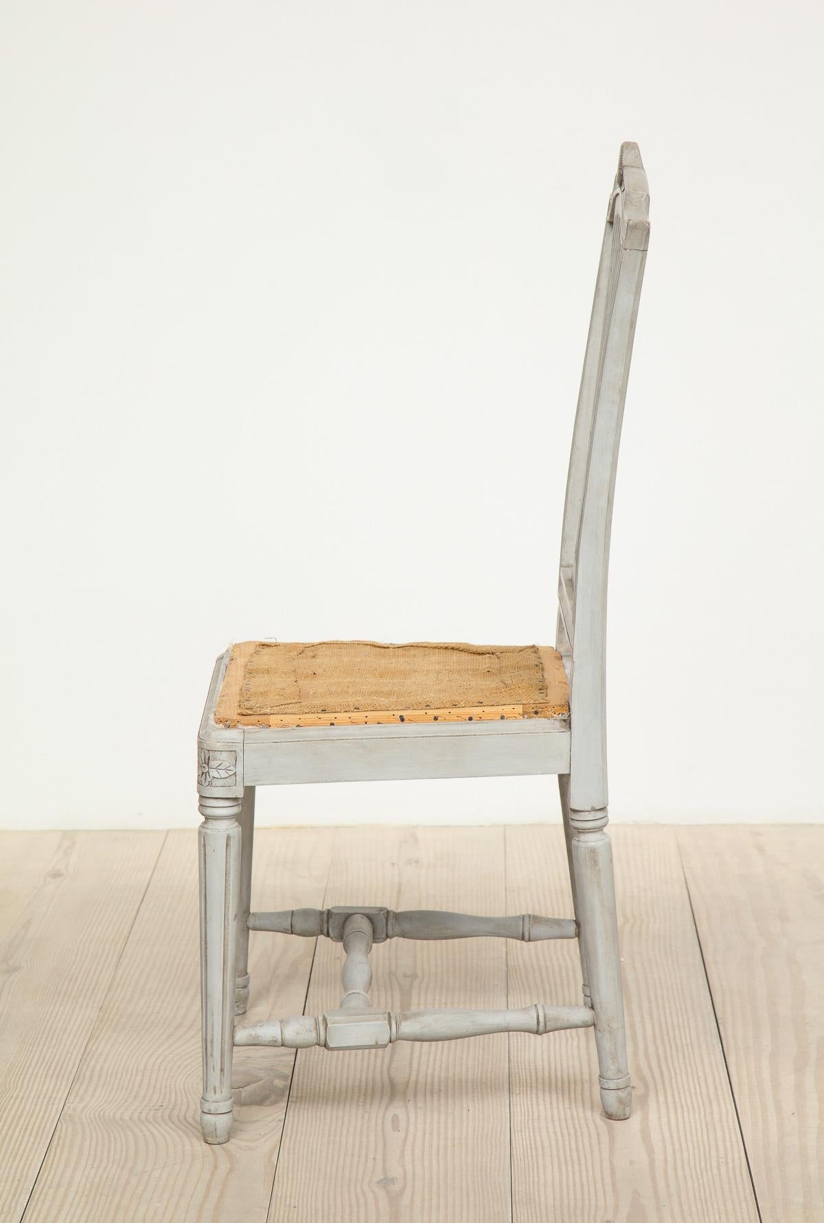 18th Century Set of Swedish Gustavian Chairs, Set of 10, Sweden, Circa 1790 1