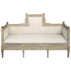 18th Century Gustavian Period Painted Sofa