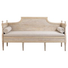 18th Century Gustavian Province Sofa from Sweden