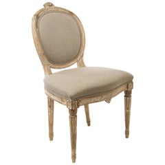 Sedia laterale gustaviana del XVIII secolo