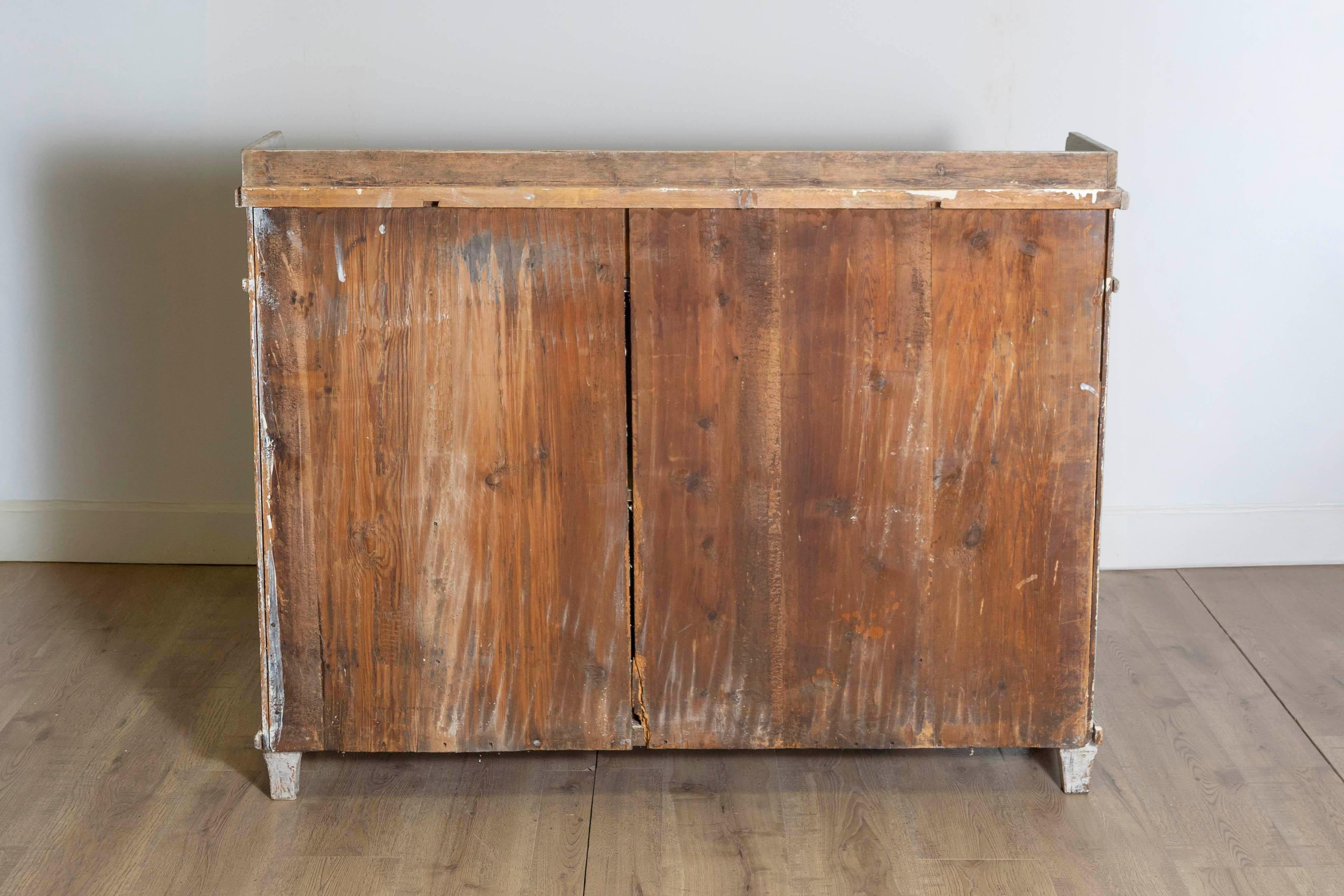 Pine 18th Century Gustavian Sideboard Circa 1790 For Sale
