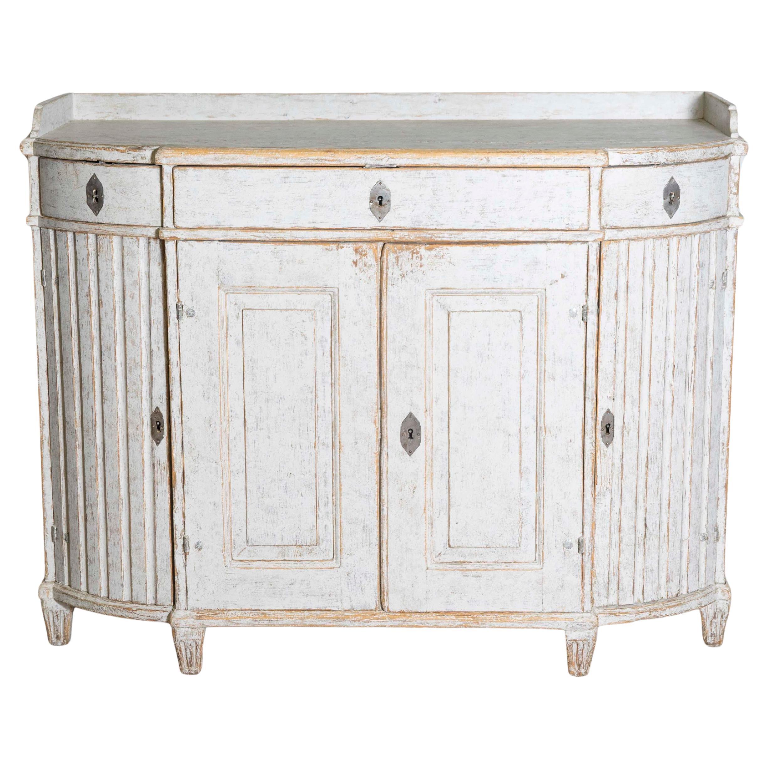 Buffet gustavien du 18ème siècle, vers 1790
