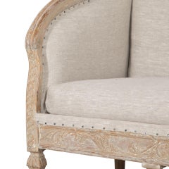 Gustavianisches Sofa aus dem 18.